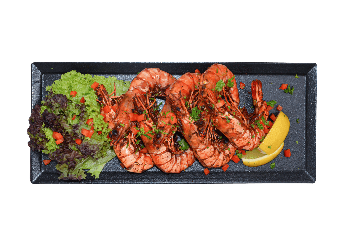 BBQ XL Tiger Prawn Skewer With Lime & Thai sauce