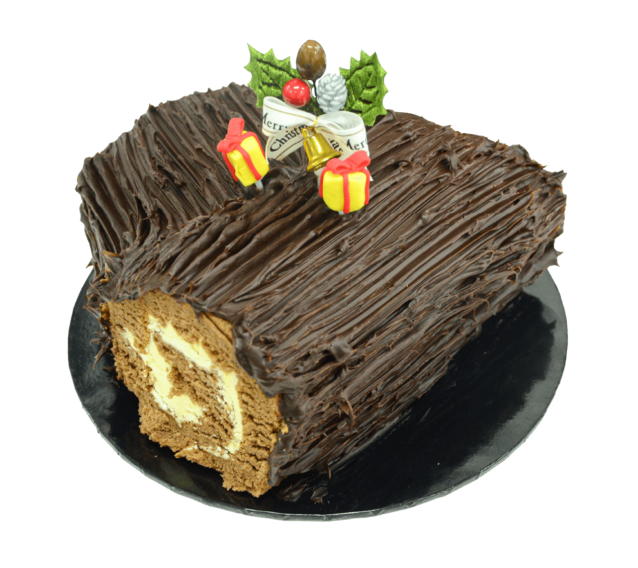 Petite Chocolate Ganache Yule Log