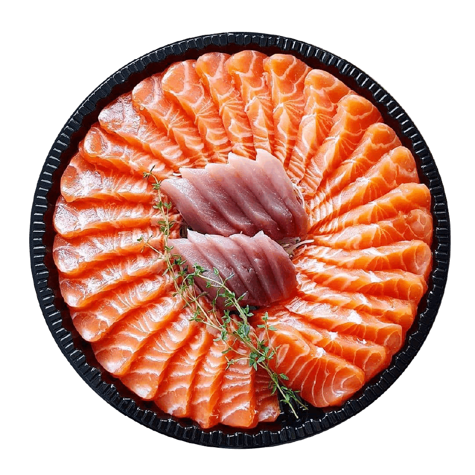 christmas salmon platter