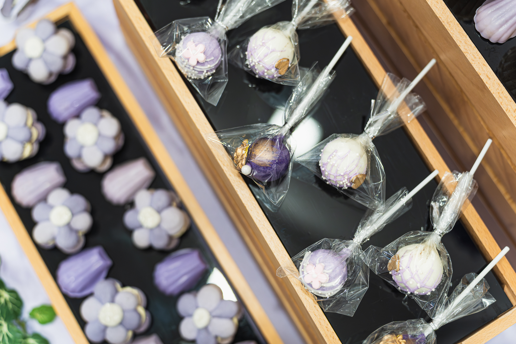 Purple Cake Pops