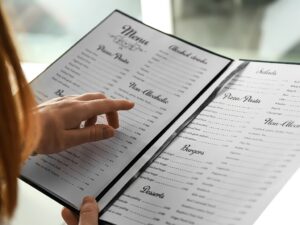 Personalized Menus
