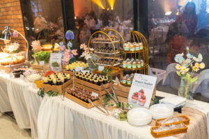 Grand catering setup for emhub wedding by idocatering