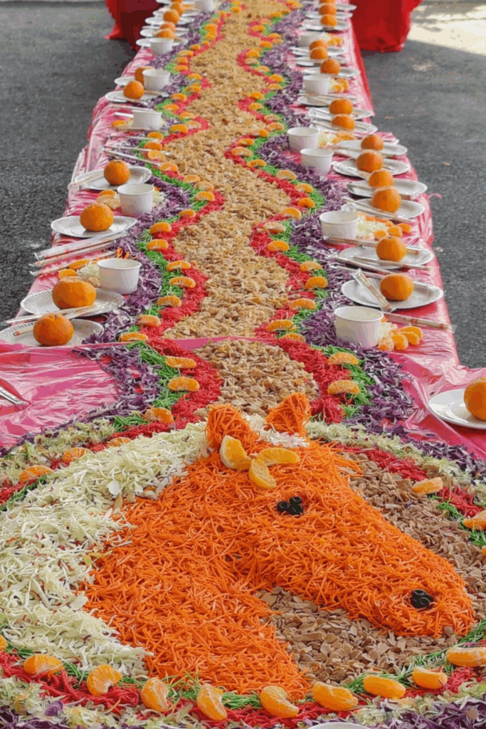 idocatering 2026 cny horse yeesang fortune table (mobile)